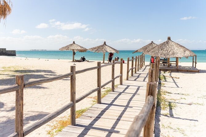 La Paz Beaches Half Day Tour - El Coromuel closes the route with useful facilities