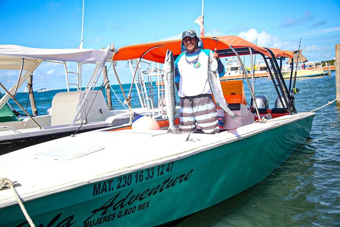 Local Fishing Plus Snorkeling Tour in Isla Mujeres - Booking, weather, and cancellation details