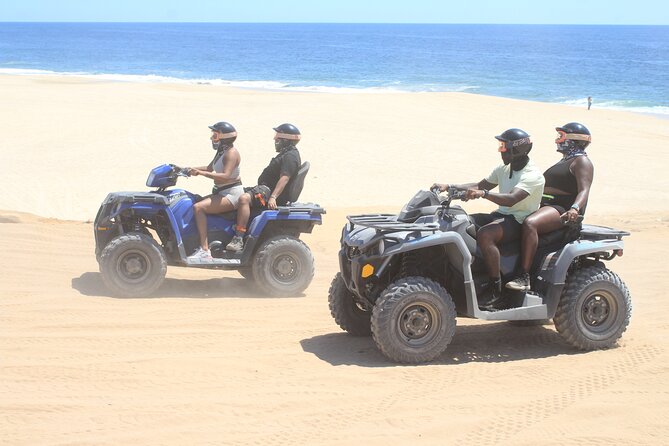 Los Cabos Beach & Desert Tour in Automatic ATV + Tequila Tasting - Mountain views and the Pacific beach