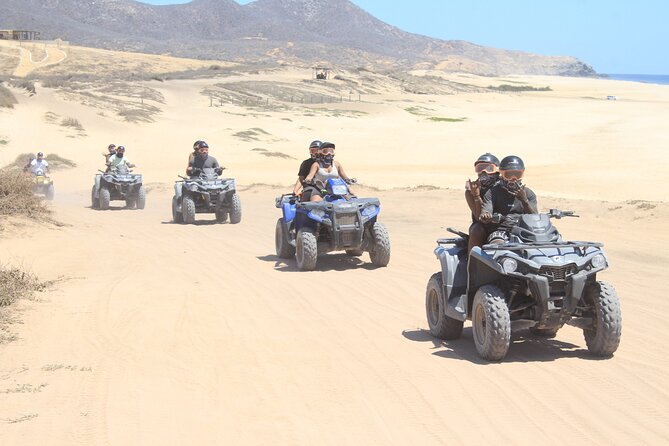 Los Cabos Beach & Desert Tour in Automatic ATV + Tequila Tasting - Dusty desert trails and the giant cactus