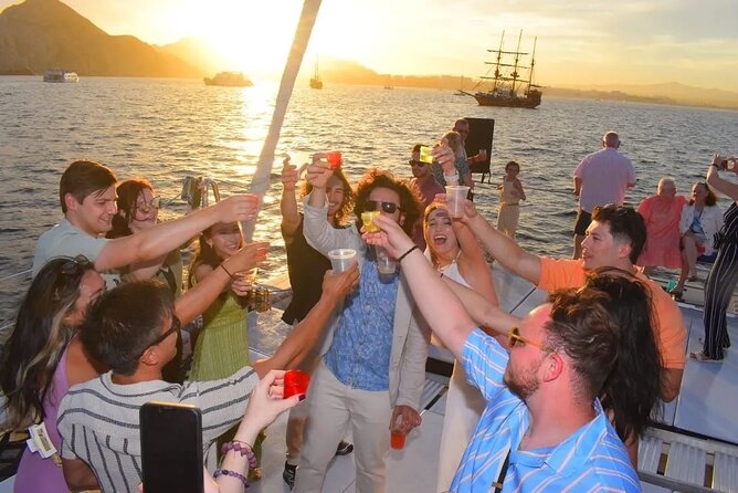 Los Cabos Catamaran Cruise with Open Bar & Light Snack - A social catamaran with music and room to relax