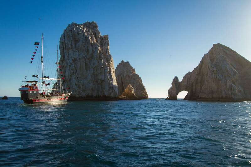 Los Cabos: Pirate Ship Sunset Cruise & Show with Dinner - One hour around Los Arcos and Cabo’s famous rocks