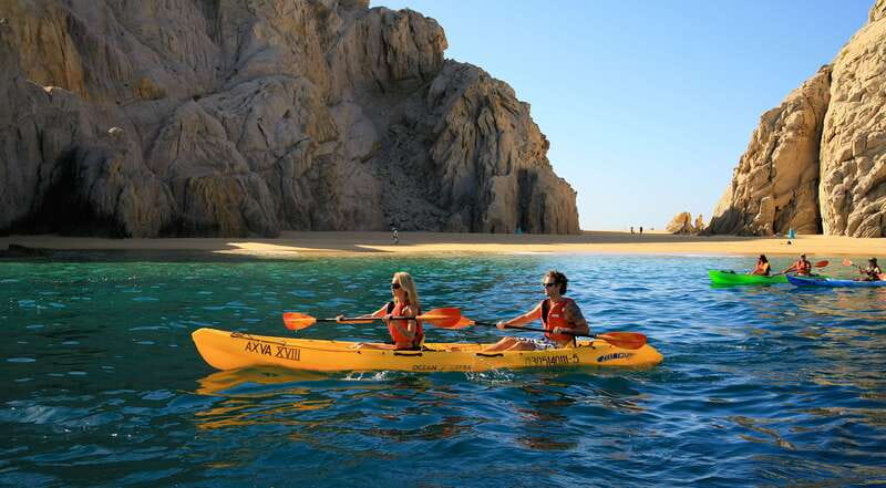 Los Cabos: The Arch and Lover's Beach Kayaking + Snorkeling - Lover’s Beach and the rougher side of Divorce Beach