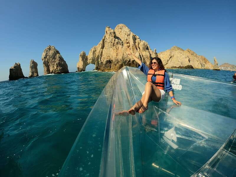 Los Cabos: Transparent Boat Tour with Optional City Tour - The 50-minute cruise to the Arch
