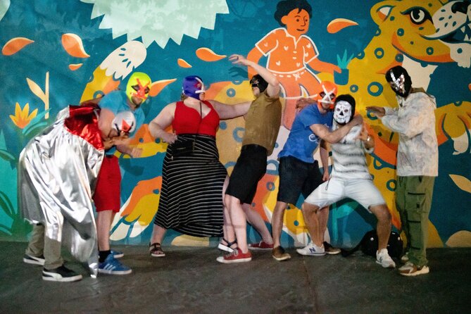 Lucha Libre, Tacos, Margaritas,Tequila and Night Market Tour - The downtown night market and the older park