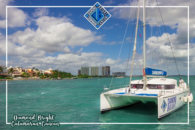 Luxury Catamaran tour to Isla Mujeres with Transportation from Cancun - Snorkeling near the Caribbean reef