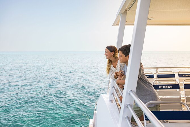 Luxury FERRY Xcaret: From Cancun to Isla Mujeres - Small details that make the ride better