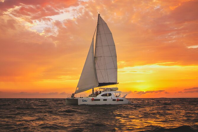 Luxury Sunset Sailing Cruise in Cancun with Light Dinner and Open Bar - A sunset sail with a social Cancun feel