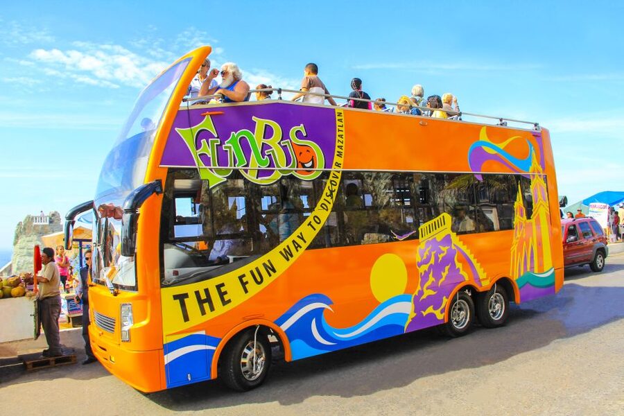 Mazatlán: Double-Decker Bus, Cliff Diving & Walking Tour - Key points at a glance