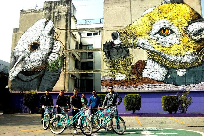 Mexico City: Art Naco, murals & street art bike tour - The North Route: Buenavista, Guerrero, and Tlatelolco