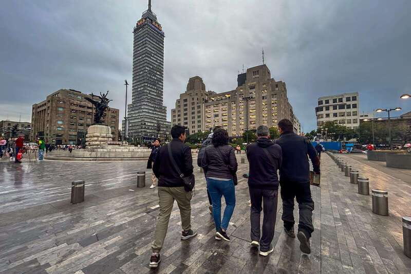 Mexico City at Night Walking tour with optional Torre Latino - Palacio de Correos and the city’s grand facades