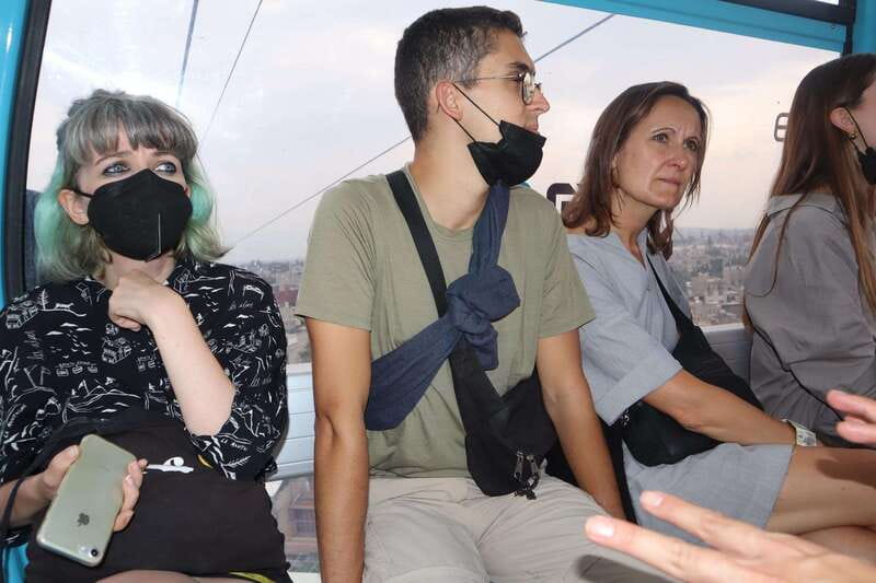 Mexico City: City Highlights Cable Car Ride w/ Taco & Tour - Returning Downtown With Pulque