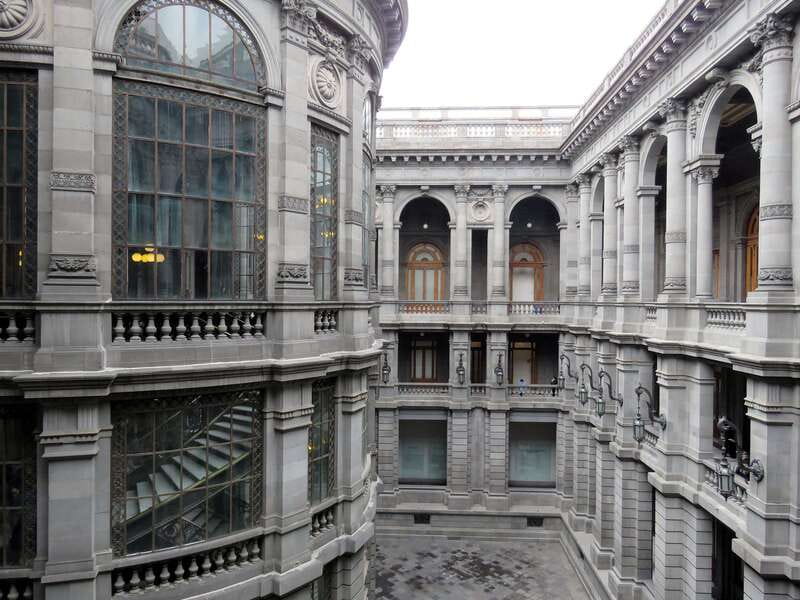 Mexico City Must-see Buildings & Palaces - A ten-minute walk to the Postal Palace