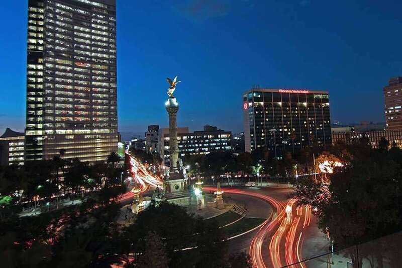 Mexico City: Night City Tour in a Double Decker Bus - Paseo de la Reforma and the Angel of Independence