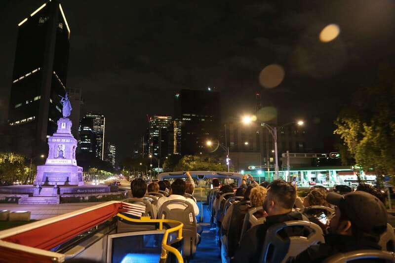 Mexico City: Night City Tour in a Double Decker Bus - Making the audio guide work for you