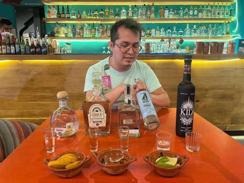 Mexico City: Tequila and Mezcal Museum Tour with Tasting - Entering the museum at Plaza Garibaldi