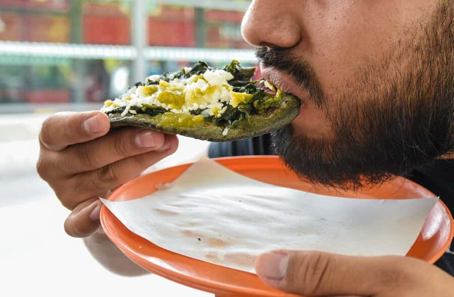 Mexico City: Vegan and Vegetarian Street Food Adventure - Alameda Central starts the eating