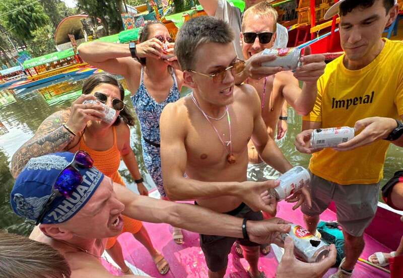 Mexico City: Xochimilco Boat Party with Unlimited Drinks - Canal scenery, chinampas, and floating gardens