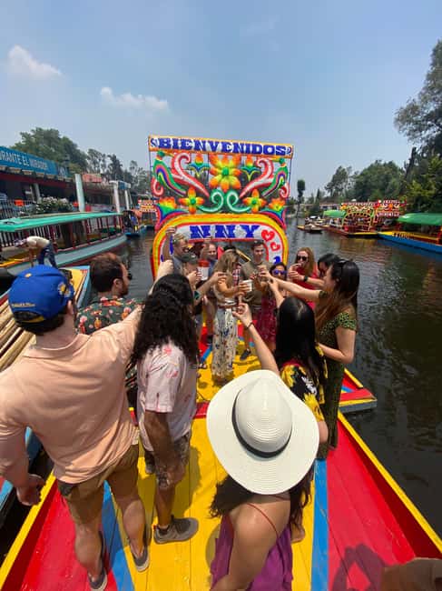 Mexico City: Xochimilco Boat with Guacamole & Premium Drinks - Key points at a glance