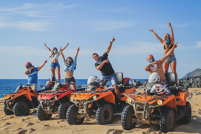 Migriño Beach and Desert ATV Tour in Cabo - Migriño Beach is the payoff