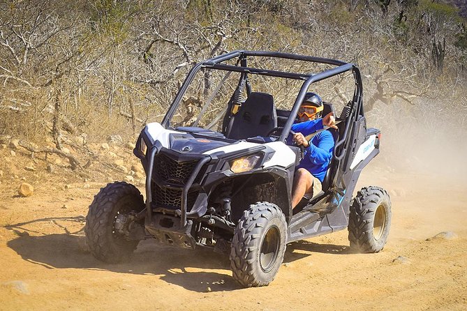 Migriño & Desert off-road Tour UTV Adventure - The mountain stop and Pacific views