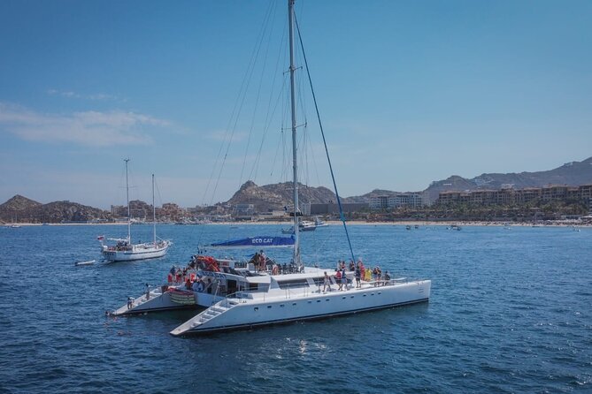 Multimillion Yacht Cabo Cruise Sunset or Snorkel Optional PICKUP! - The route, stop by stop