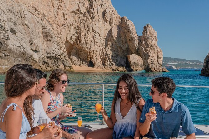 Multimillion Yacht Cabo Cruise Sunset or Snorkel Optional PICKUP! - Pickup, check-in, and timing details