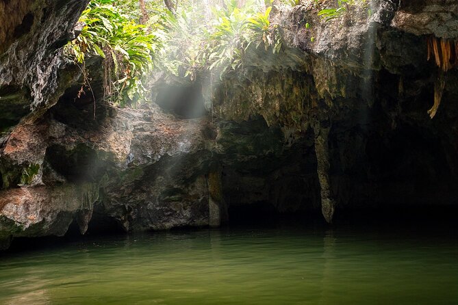 Off Road ATV Tour with Caverns, Cedral & Beach Time with Transfer - Jade Cavern and the Chempita cenote
