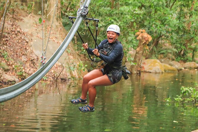 Outdoor Ziplining, Waterfalls & Speed boat in Puerto Vallarta - Waterfalls, bridges, rivers, and slides