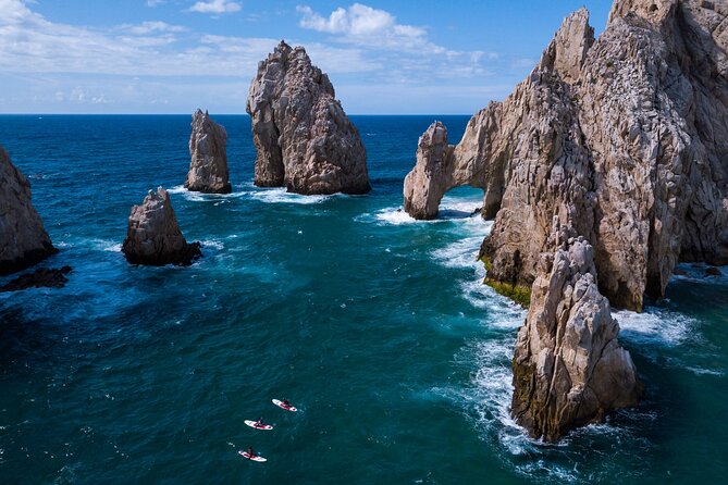 Paddleboard Expedition to the Arch of Cabo San Lucas, Lovers Beach & Snorkel - Starting at Empacadora Beach at 8:00 am