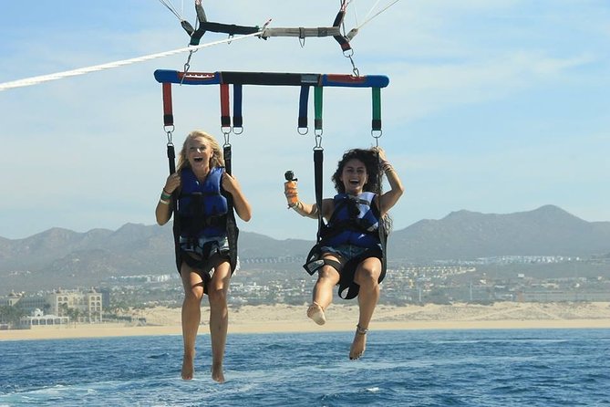 Parasailing Los Cabos Adventure - From CaboMarina to open water