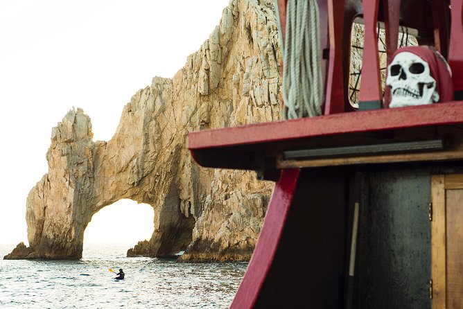 Pirate Ship Snorkel and Lunch Cruise in Los Cabos - Boarding the Buccaneer Queen in Cabo San Lucas