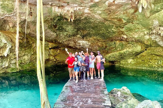 Playa del Carmen Buggy Tour with Cenote Swim and Mayan Village Visit - The cenote: a cool reward in the forest
