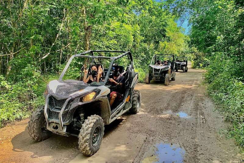 Playa Del Carmen: Cenote & Mayan Village Tour by Buggy - Guides, safety, and the practical rhythm of the day