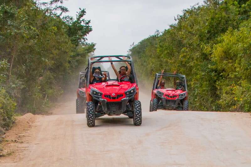 Playa del Carmen: Riviera Maya Buggy Tour with Cenote Swim - The ranch stop adds a pause between the thrills