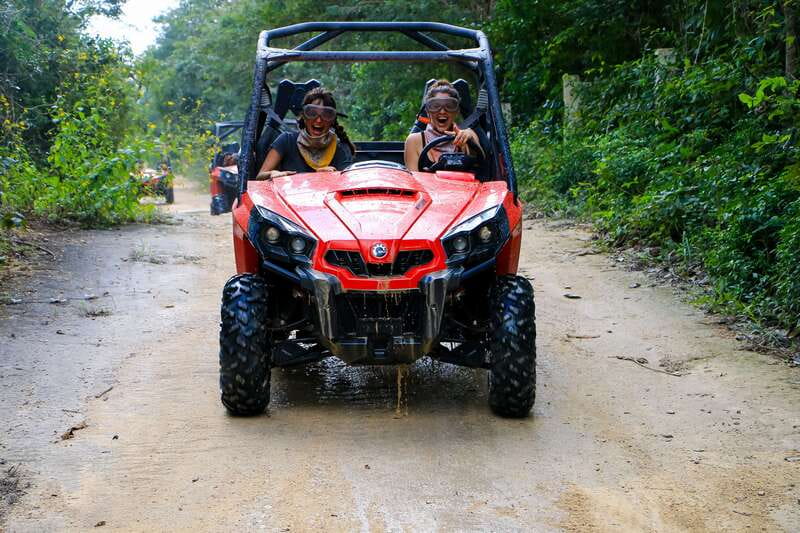 Playa del Carmen: Riviera Maya Buggy Tour with Cenote Swim - The 4WD buggy ride covers real distance