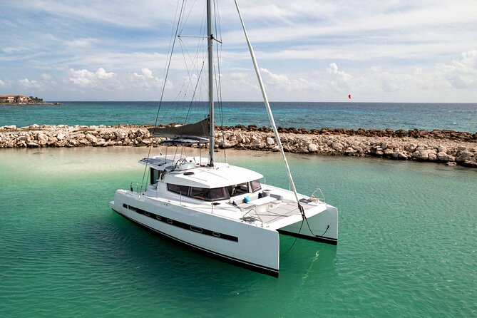 Private 40' Bali Catamaran – Drinks & Food Included - Setting Out From Puerto Aventuras