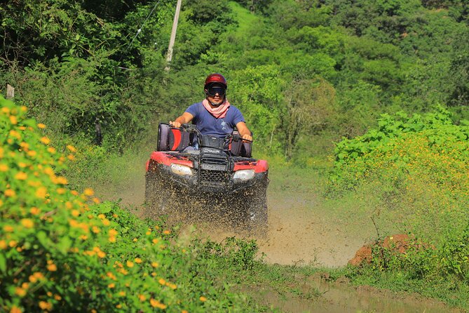 Private ATV tour with waterfall and Tequila tasting - About 80 minutes of ATV riding