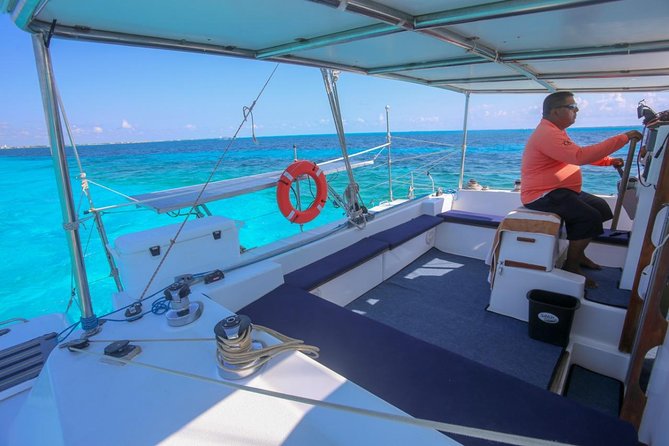 Private Catamaran from Cancun to Isla Mujeres | For up to 40 pp - Sailing from Marina Las Perlas to Isla Mujeres