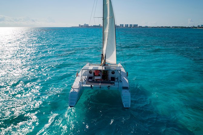 Private Catamaran from Cancun to Isla Mujeres | For up to 40 pp - The seven-hour option and free time on Isla Mujeres