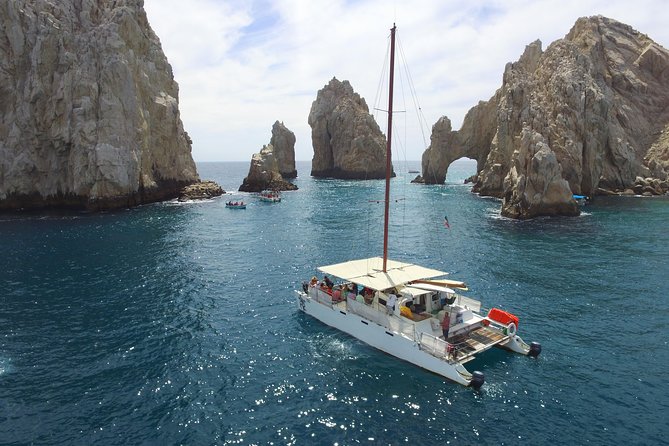 Private Catamaran Snorkeling Cruise in Los Cabos - Leaving the marina at 10 a.m.