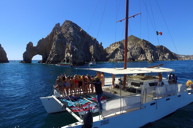Private Catamaran Snorkeling Cruise in Los Cabos - Santa Maria Bay and the snorkeling stop
