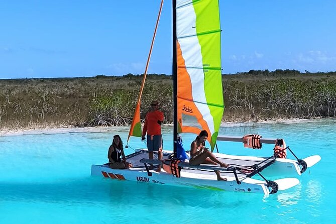 Private Eco-Tour on a Recreational Catamaran with Kayaks Included - Food, drinks, and the practical comfort level