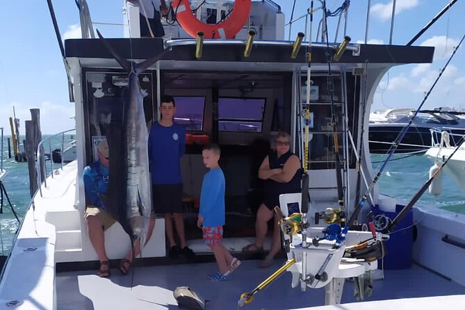 Private fishing charter Boat 48ft 12 pax Good Marlin and Sailfish - The Fish You Might Hook Around Isla Mujeres