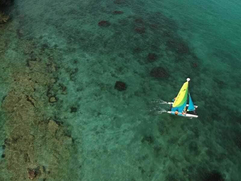 Private Hobie Cat Sailing Tour - Birds Island and Bacalar’s Wildlife