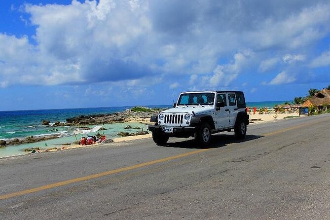 Private Jeep Tour in Cozumel - Punta Sur: crocodiles, a lighthouse, and a beach break