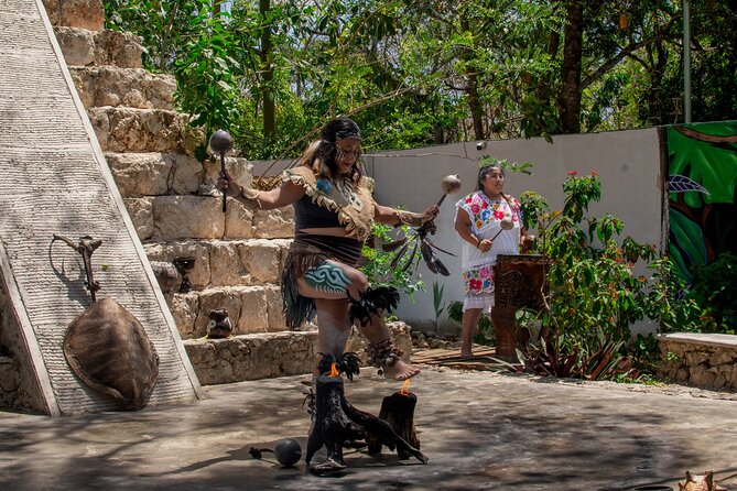 Private Jeep Tour: Punta Sur, Mayan Park & Snorkel Adventure - Otoch Mayan Park: culture with a sales component