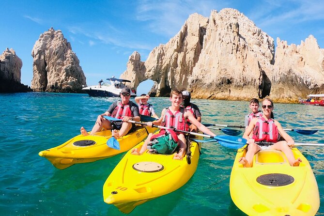 Private Los Cabos Arch and Playa del Amor Tour by Glass Bottom Kayak - Lover’s Beach and the Pacific side