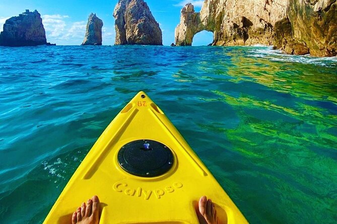 Private Los Cabos Arch and Playa del Amor Tour by Glass Bottom Kayak - Pickup, meeting point, and time commitment
