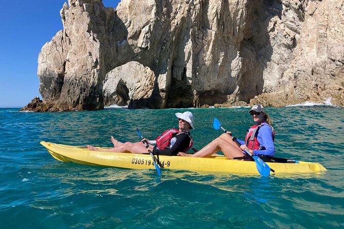 Private Los Cabos Arch & Playa del Amor tour by Glass bottom kayak - A Guide Makes the Short Tour Work Better